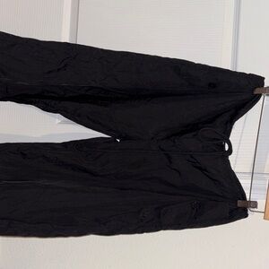 SHEIN Black Drawstring Pants